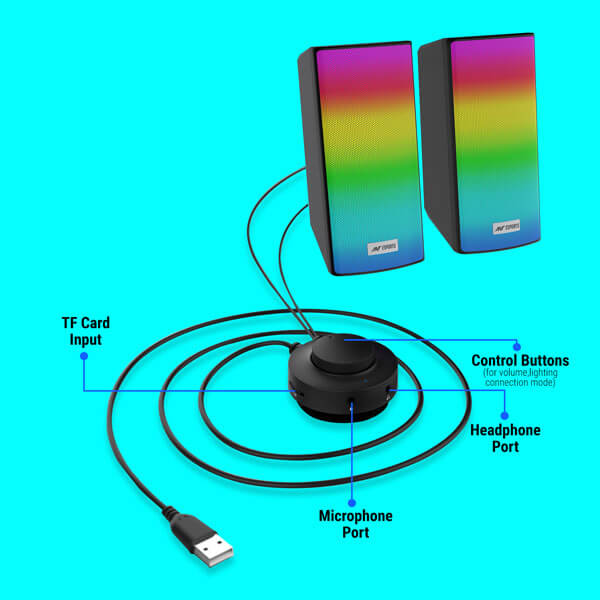 Ant Esports GS510 RGB Gaming Speaker